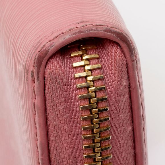 Prada Saffiano Zip Card Case Wallet - Picture 14 of 15